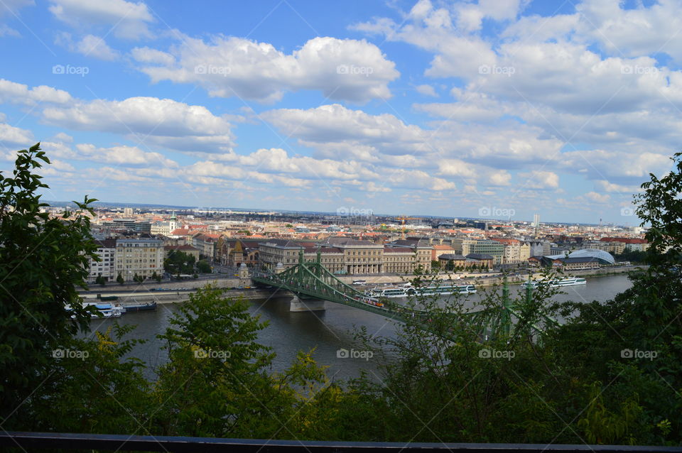 Budapest castle view