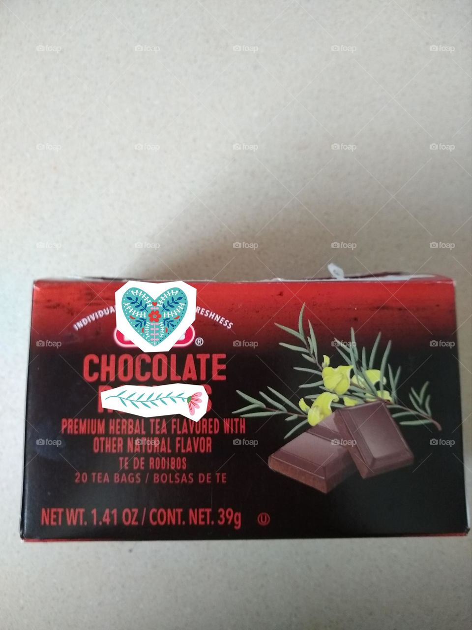 Rectangular shaped 🍫 tea 🍵☕ box container