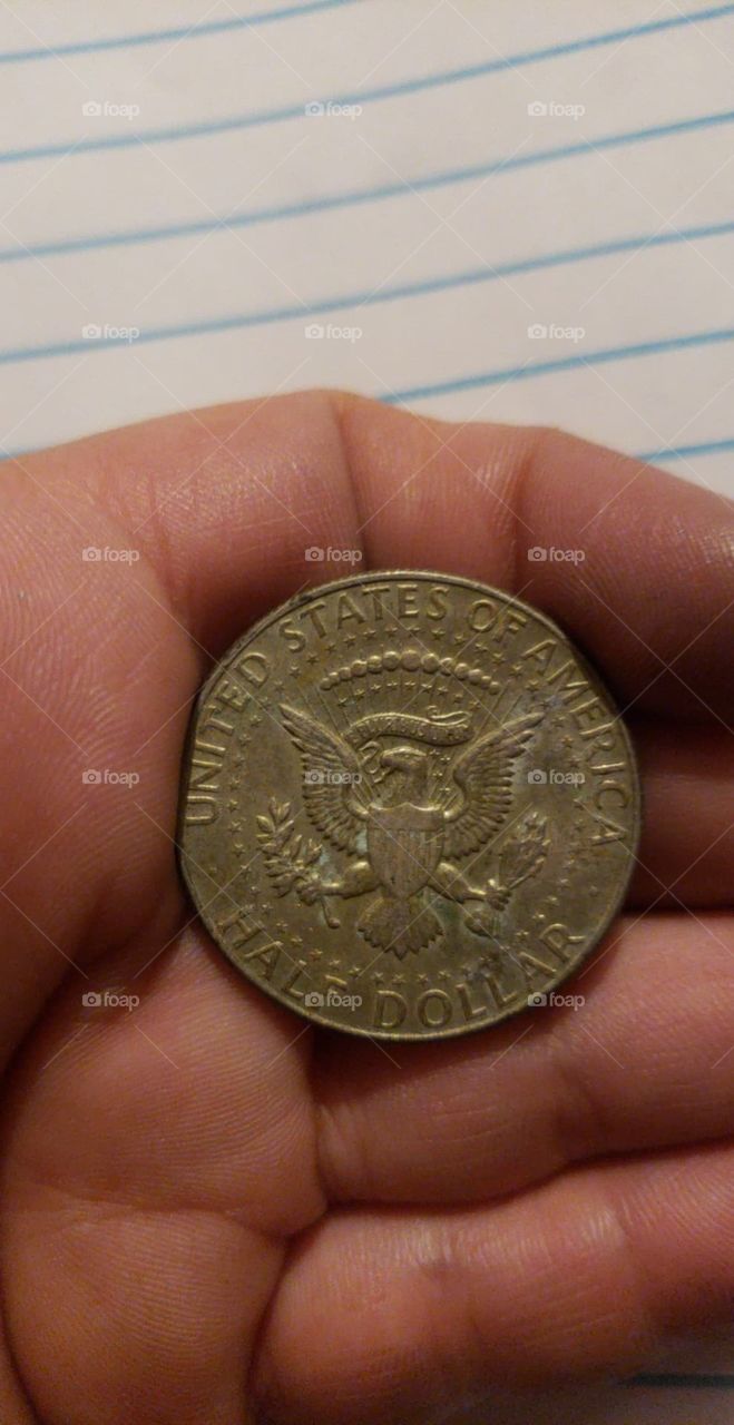 coin silver 1 dollar USA