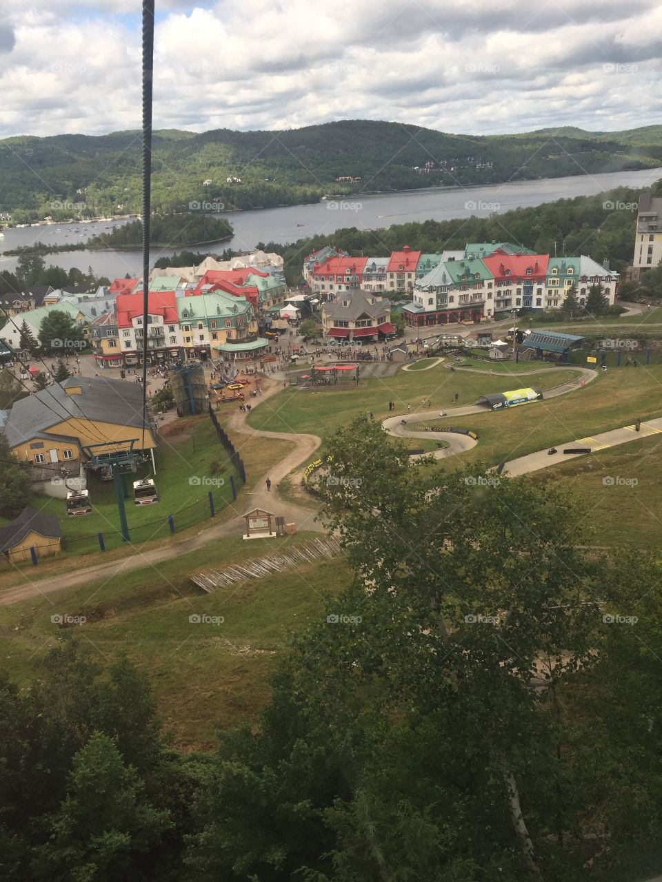 In the mountains Mont Tremblant 