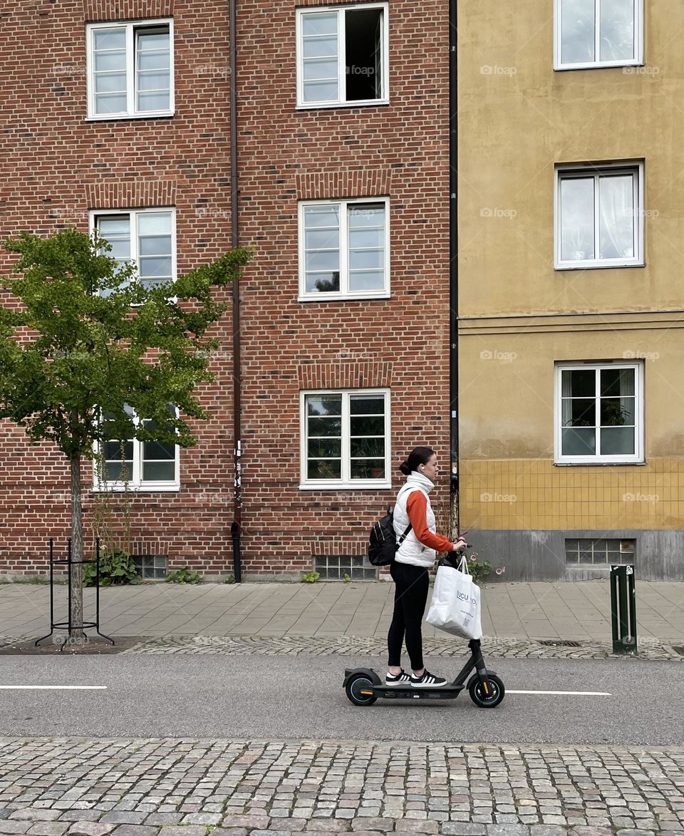 Scooter commuting