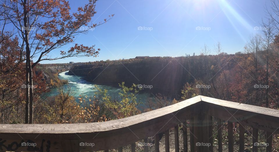 Niagara Gorge in Autumn 