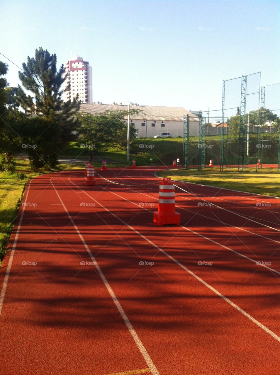 Pista de Atletismo do Complexo Esportivo do Bolão, em Jundiaí - SP ( Brasil ). Aqui, não existe desculpa para não praticar esportes!