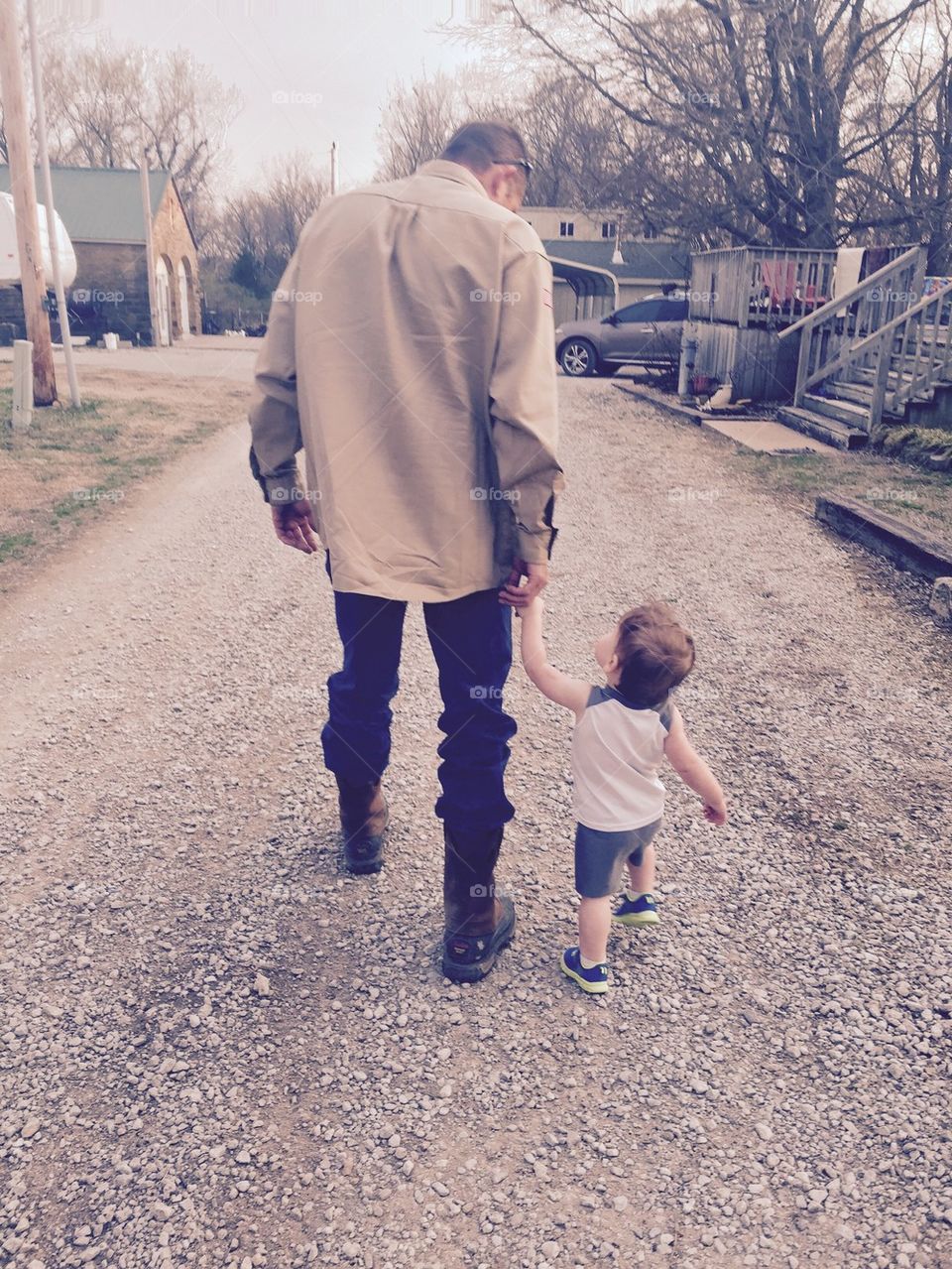 Walks with daddy