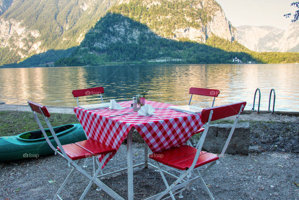 Cafe in Hallstatt