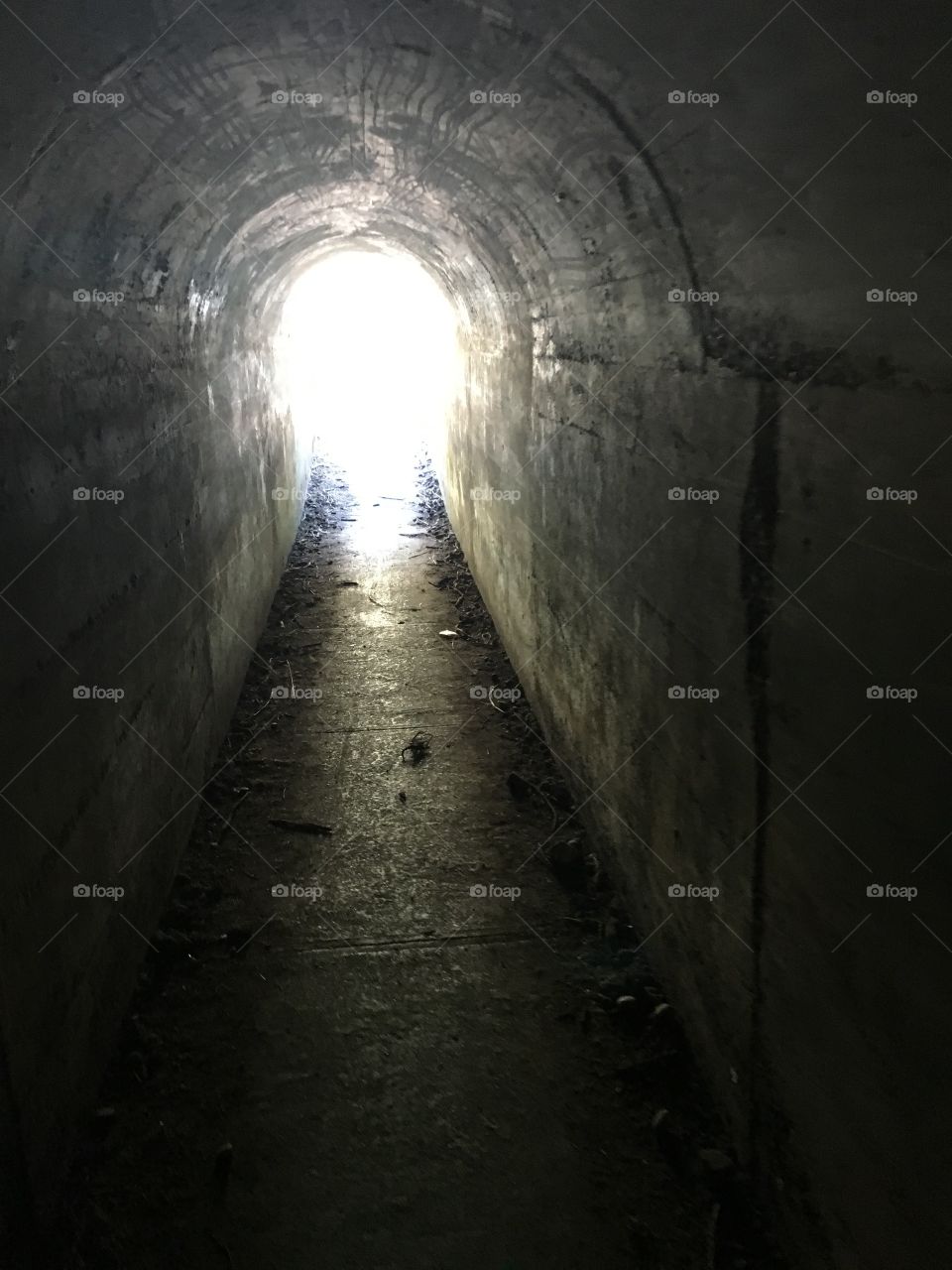 Tunnel, Subway System, No Person, Light, Eerie