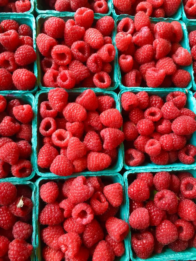 Fresh Raspberries, Pike Place Market 