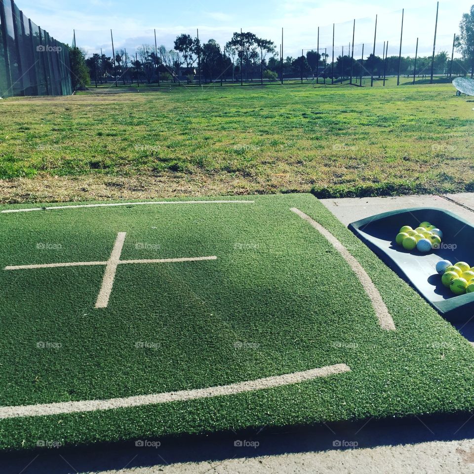 Golfing! Driving Range Days! 