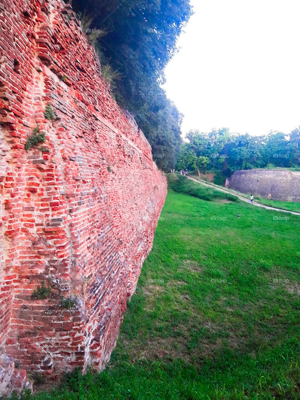 under the Ferrara's walls