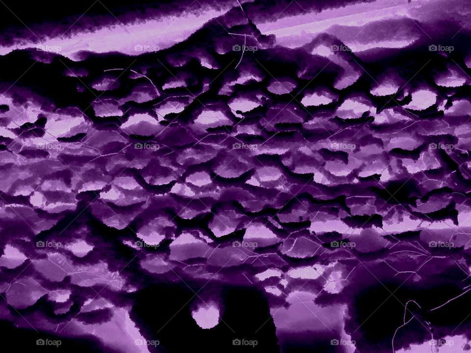 I was in a purple mood today so a couple of my ice and snow pics became abstracts. Im having fun exploring camera settings and desktop tools.