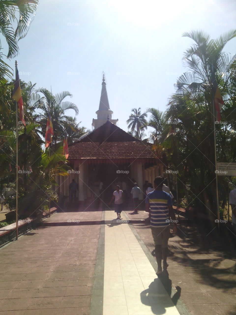 muthiyangana temple in Sri Lanka