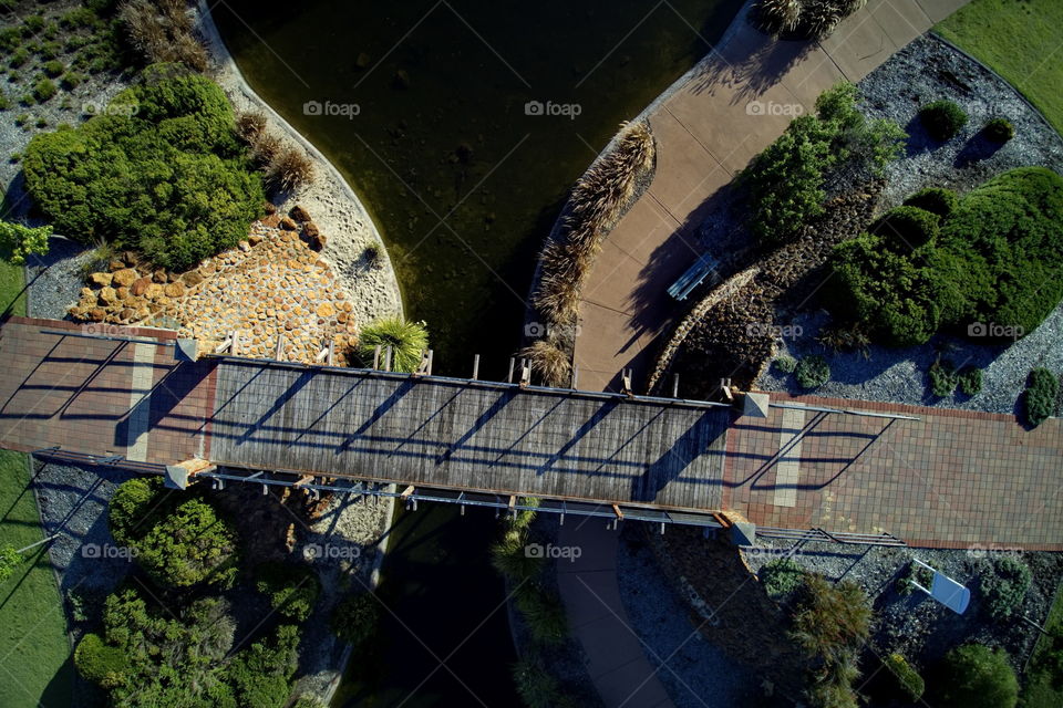 Bridge over water