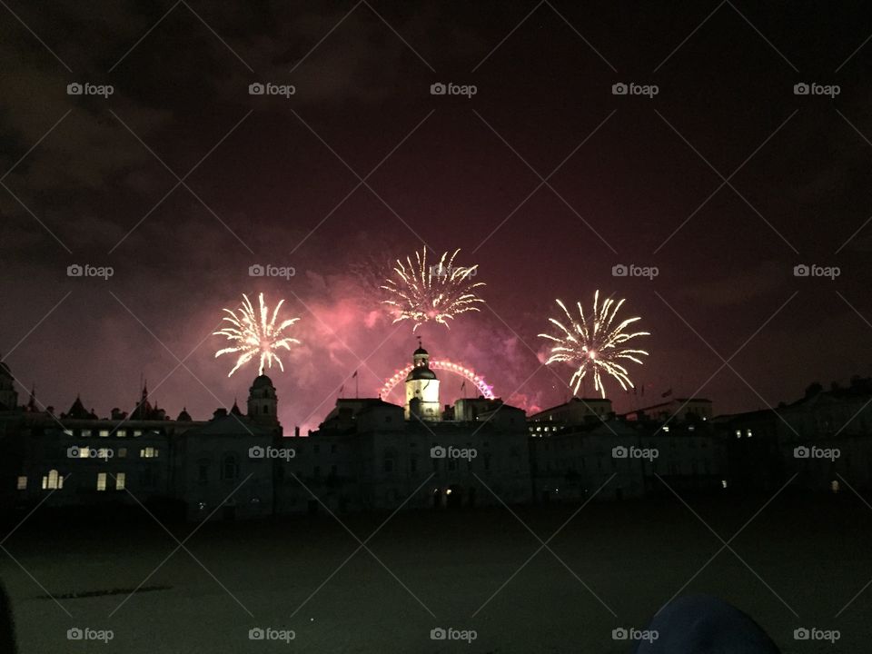 London Fireworks 2016
London Eye
New Year