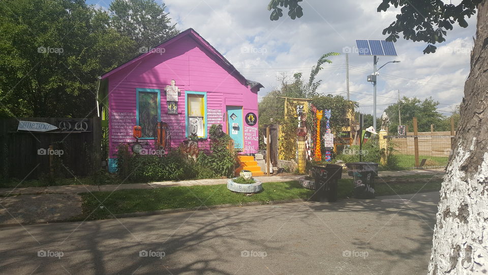 Art is life, living with art in the City of Detroit