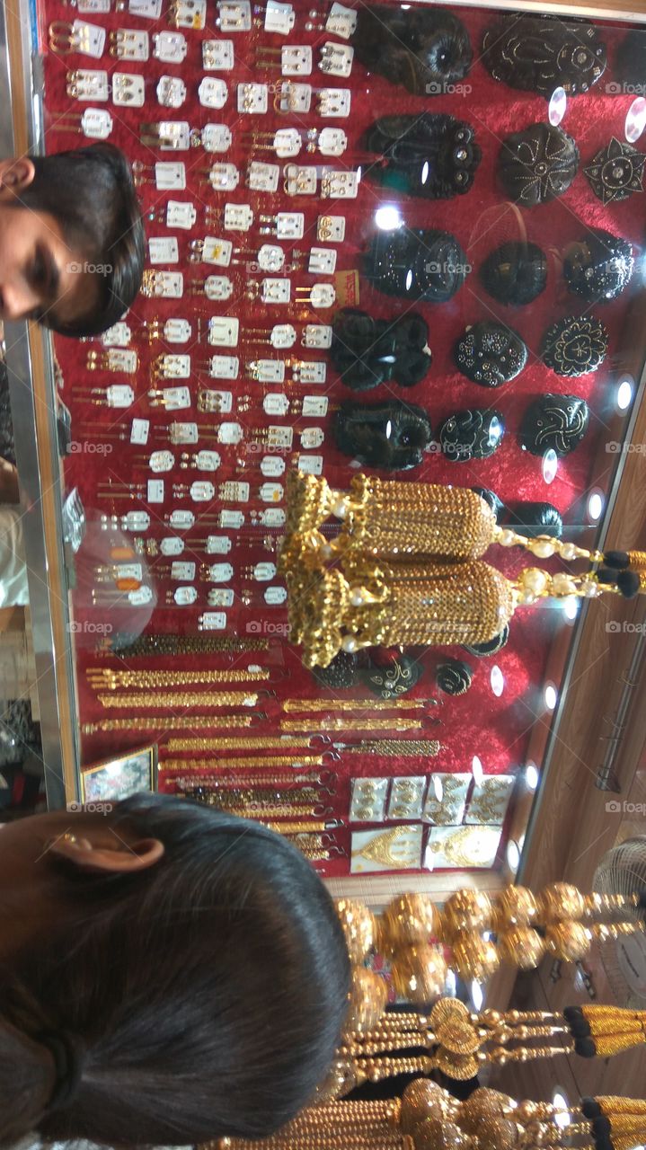 wall hanging with ornament