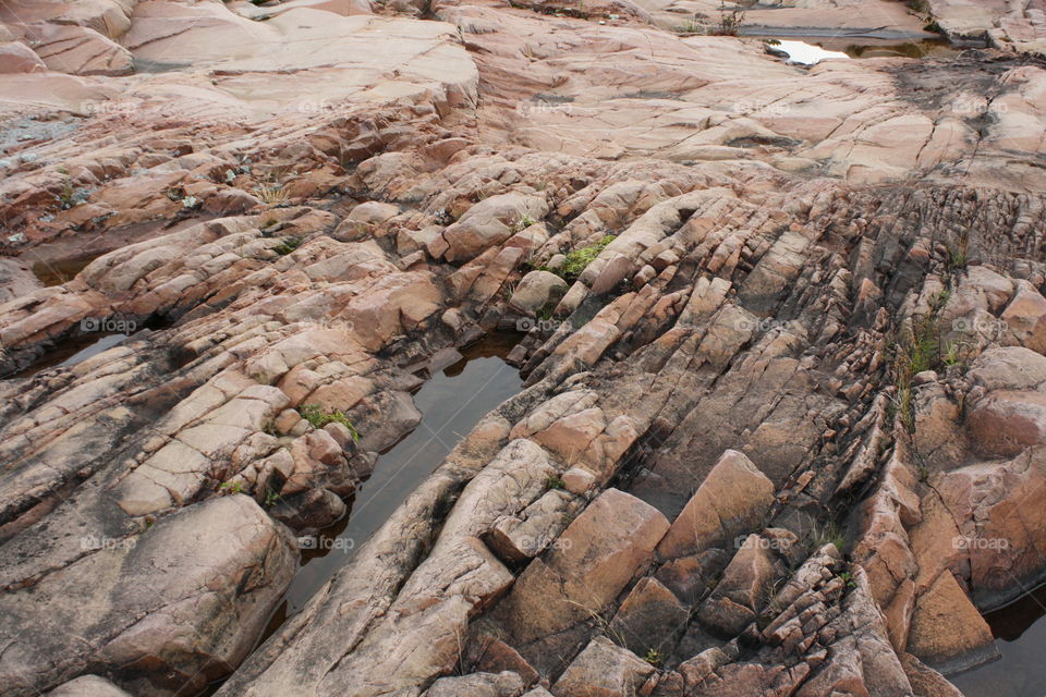 Rocks in Georgian bay