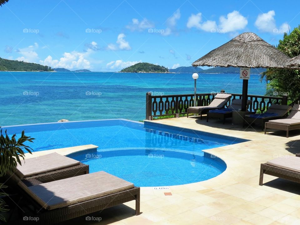 Hôtel paradisiac Praslin Island Seychelles