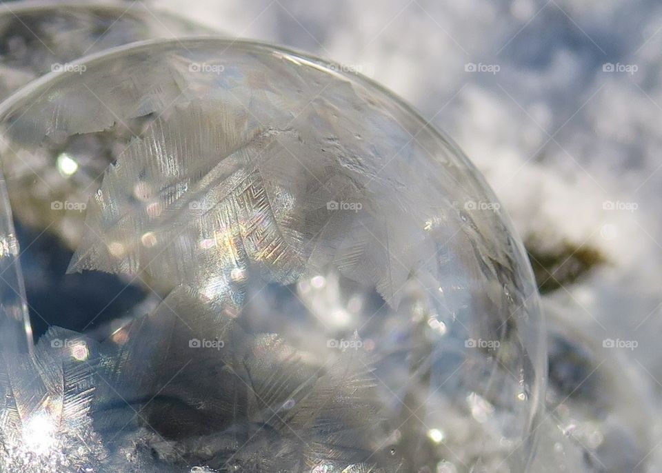 Frozen bubble 