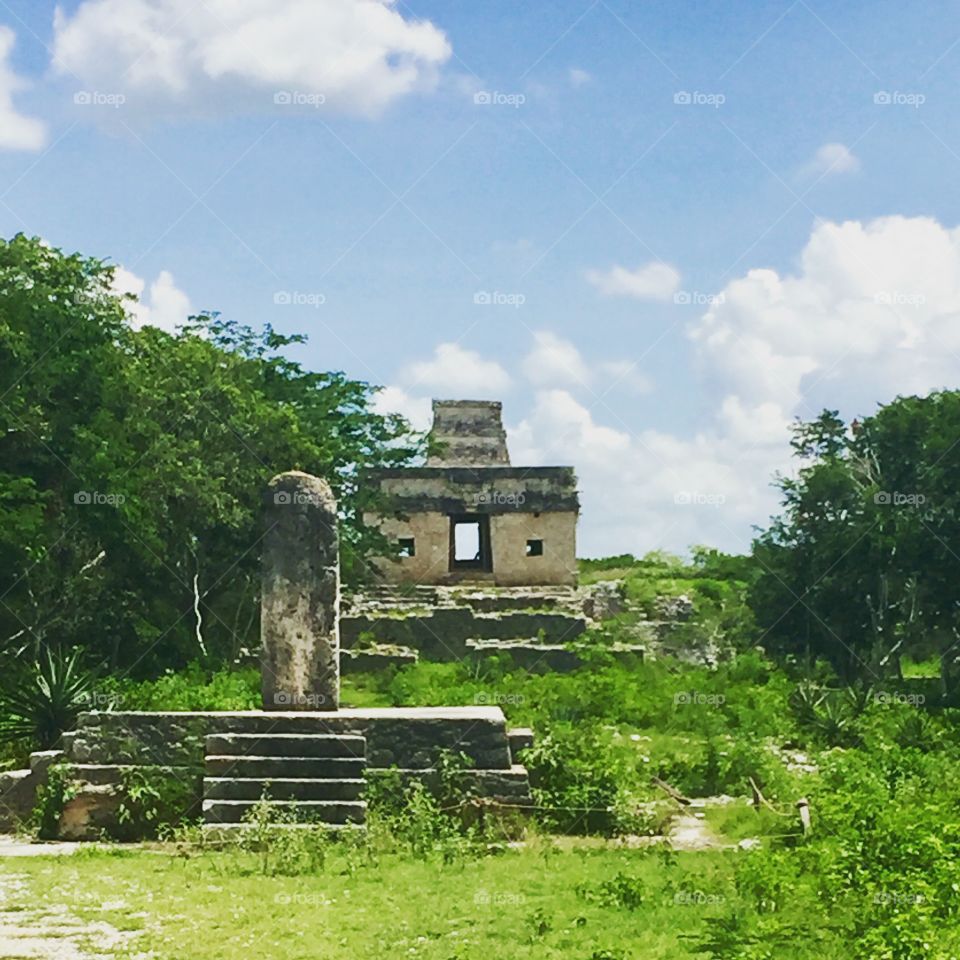 Aztec ruins