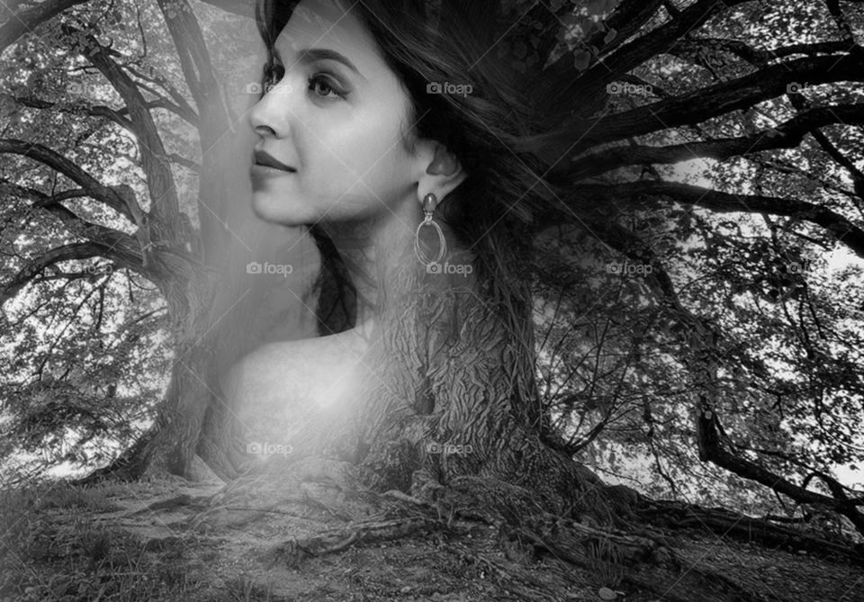 @deepikapadukone #black #white #adobe #DoubleExposure #portraits #Effect #photomixing #ps #editing #photoshop