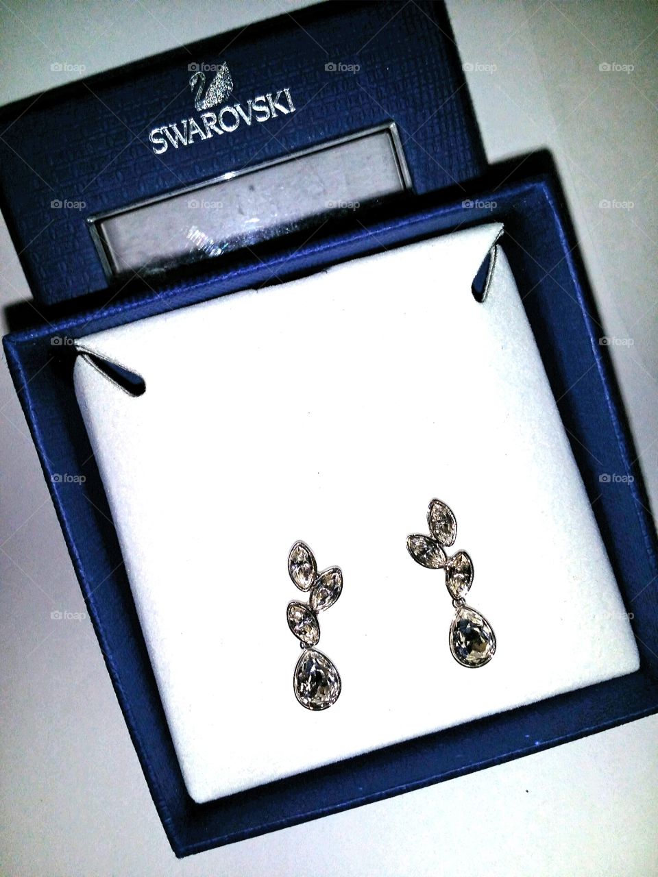 Silver Earrings Swarovski
