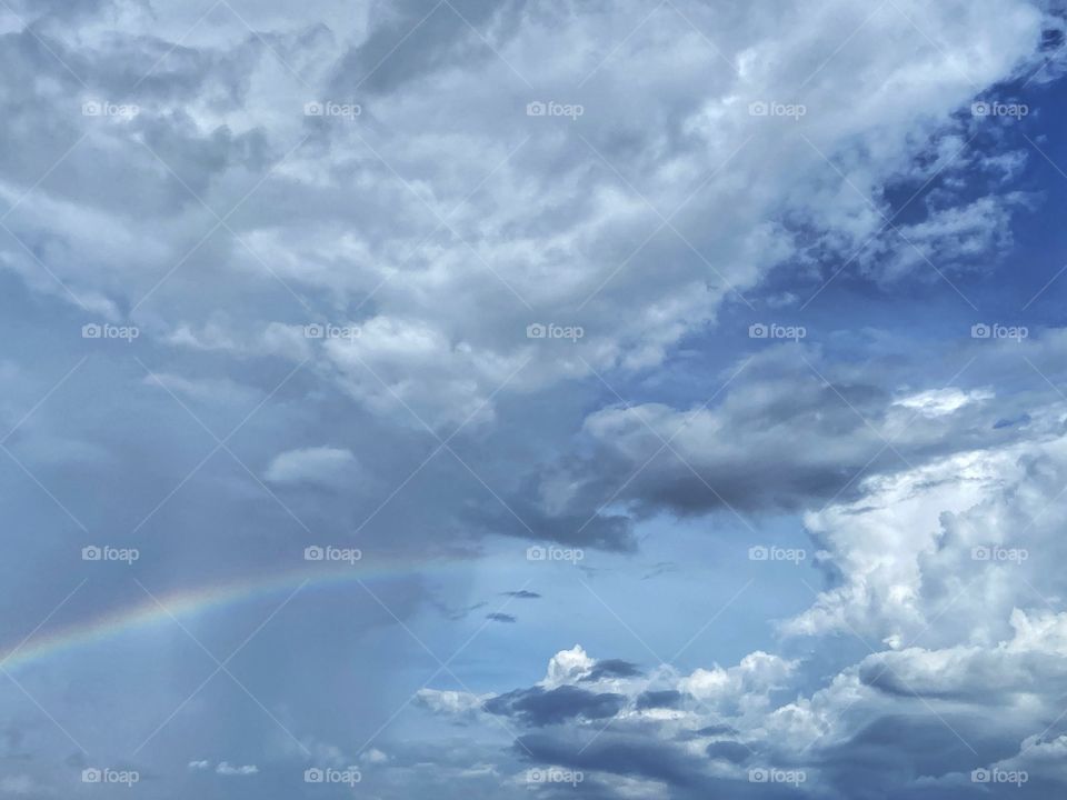 Rainbow on a cloudy day! 