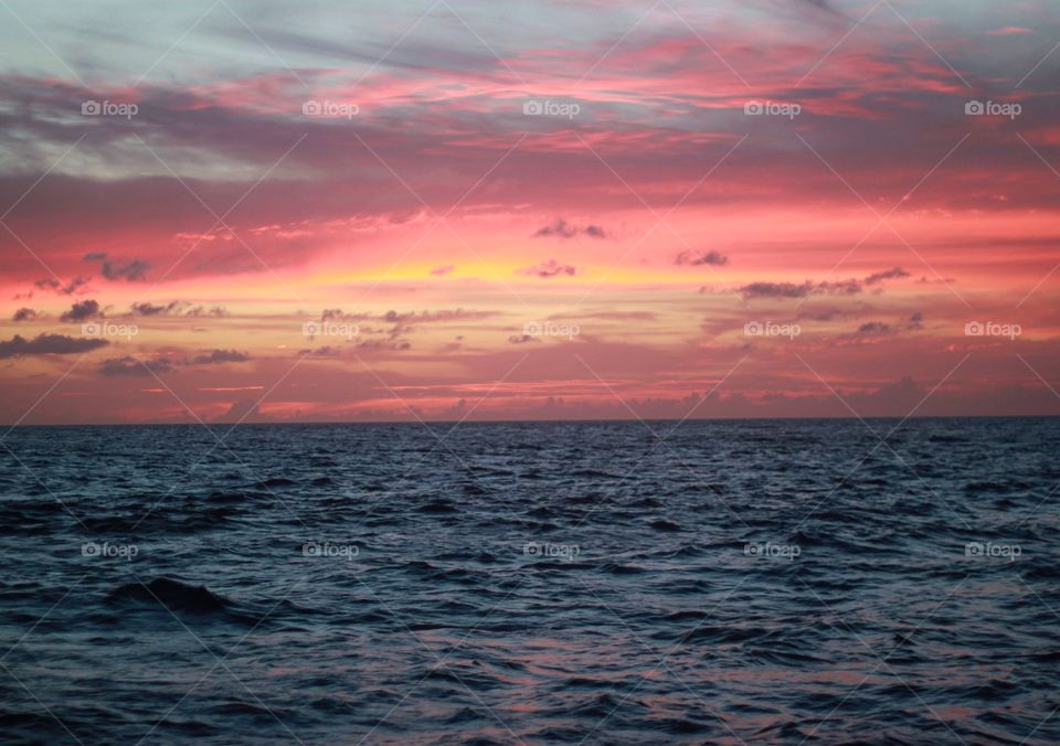 Sunset, Water, Dusk, Dawn, Sun