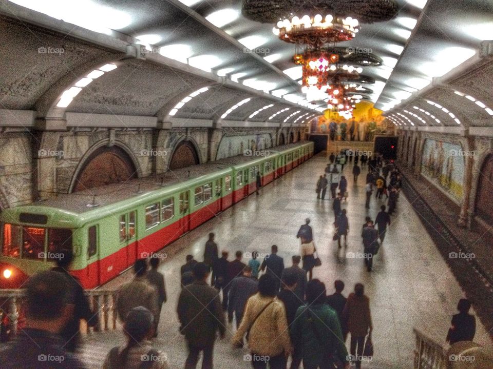 Pyongyang subway 