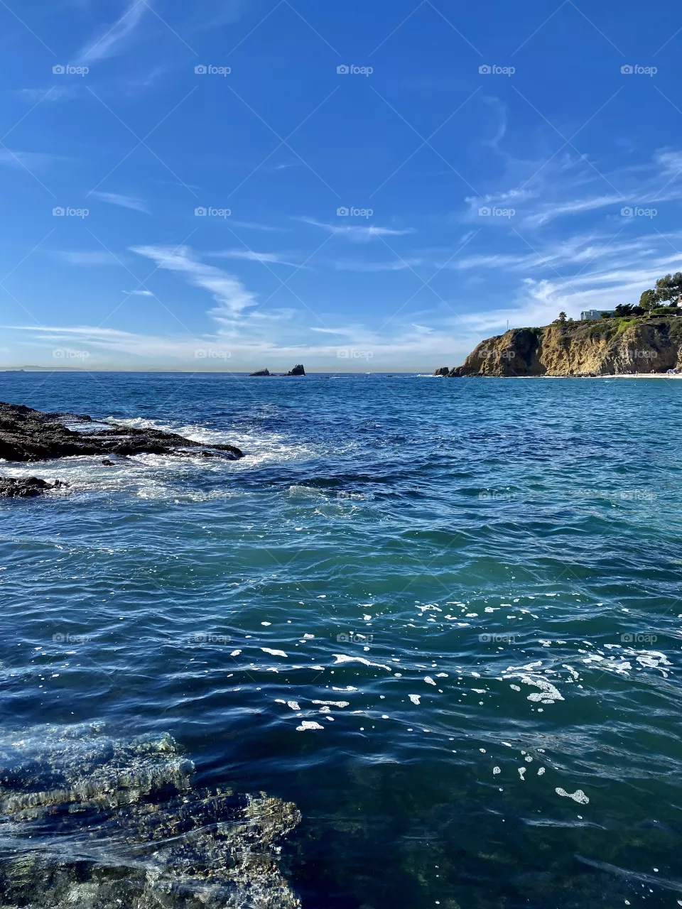 Crescent Bay in Laguna Beach California 
