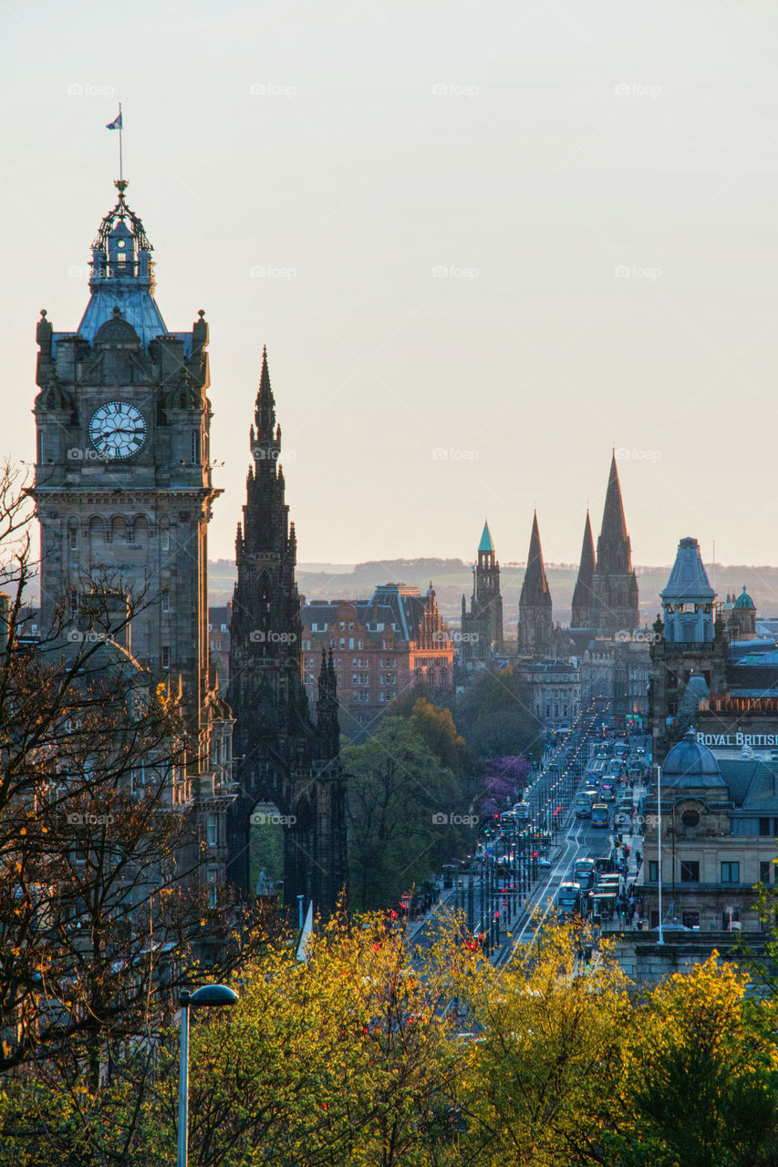 Edinburgh traffic 