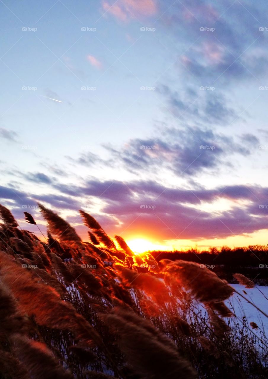 sunset Nebraska