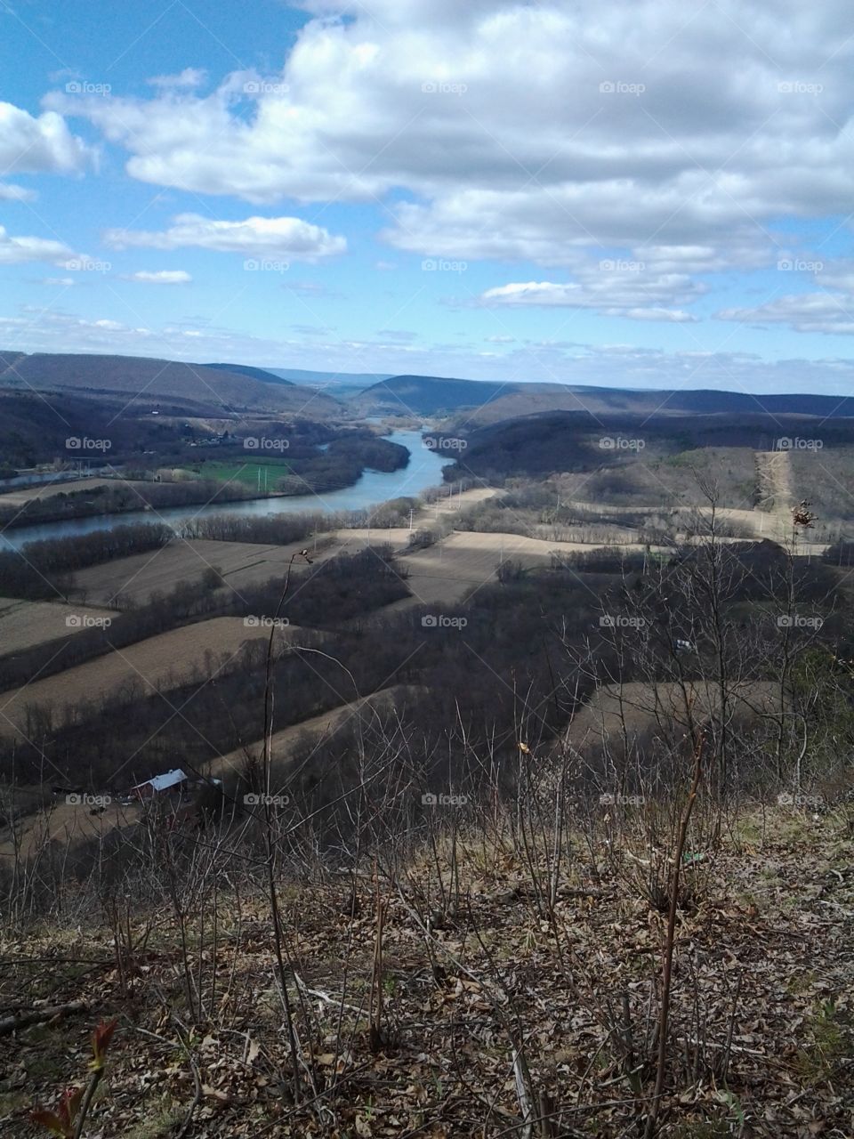 Susquehanna looking north from the top of Council Cup
