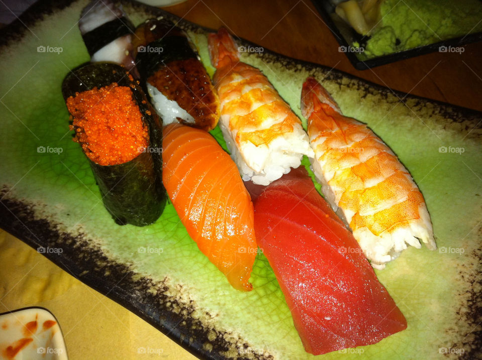 food plate sushi japanese by gianliguori