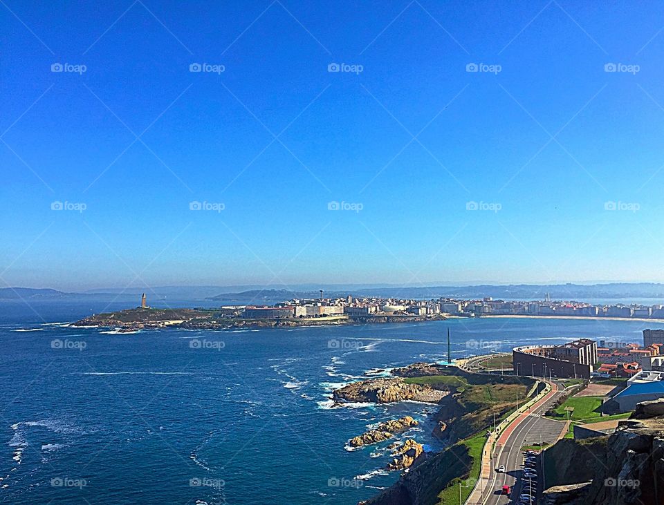 La Coruña city