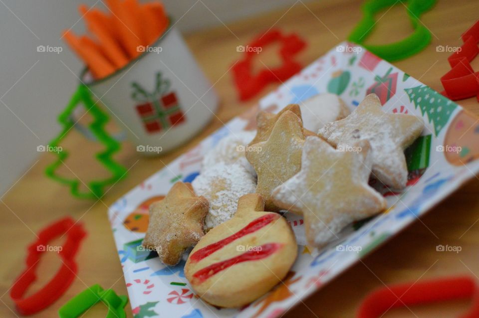 Preparing snacks for Santa