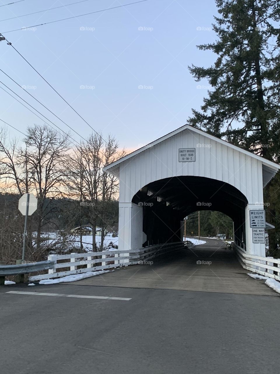 Covered bridge