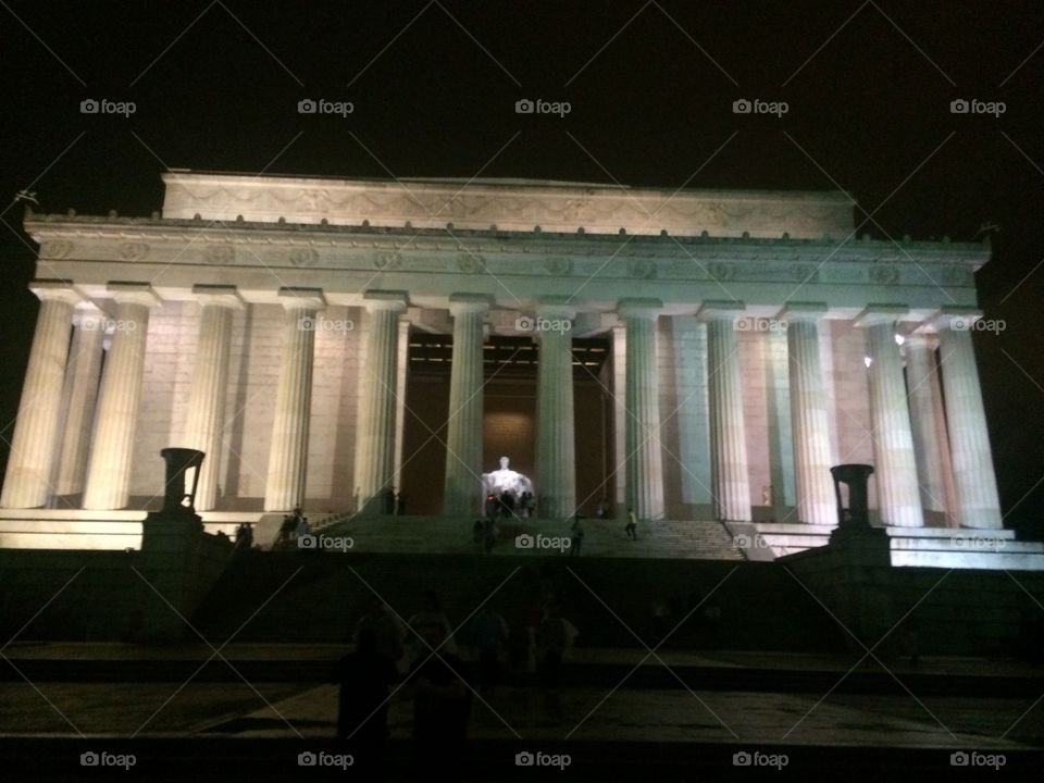 Lincoln Memorial from a Segway 