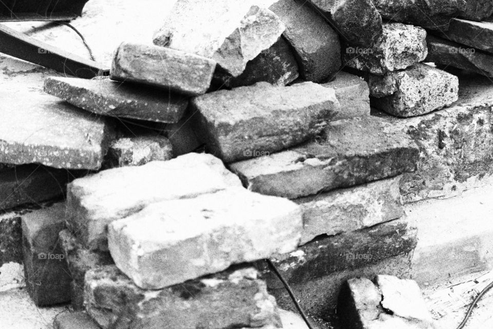 life is just as enough hard as bricks they are strong enough to build home together but at the same time if we throw a single brick they break down into pieces ๐