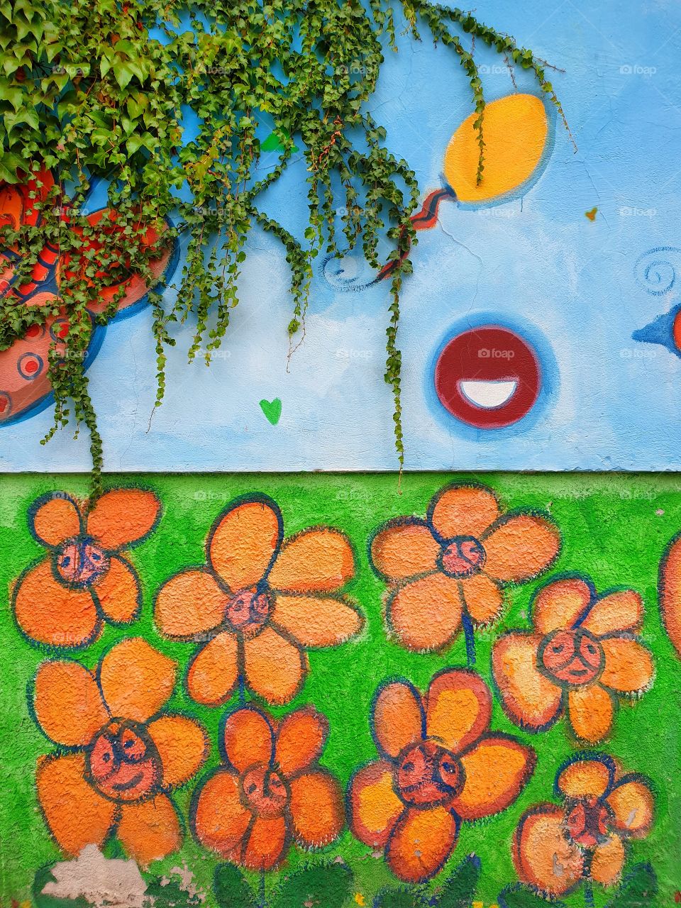 Graffiti on the wall