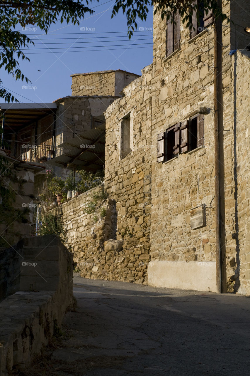 Stone houses