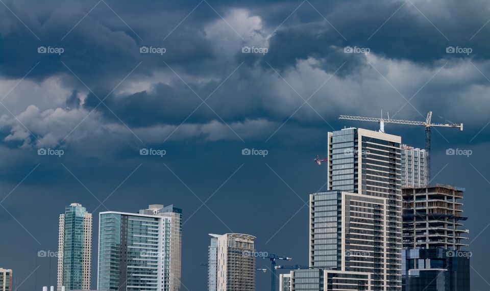 Austin, Texas skyline. 