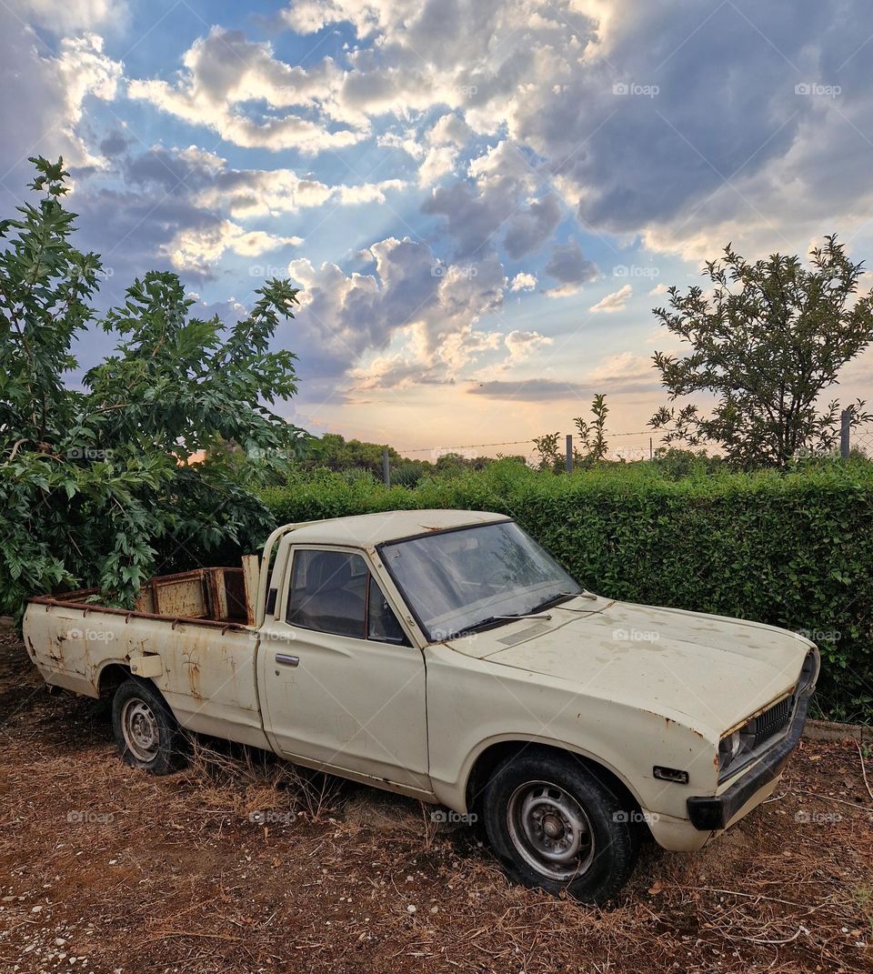 Nissan pick up, oldtimer