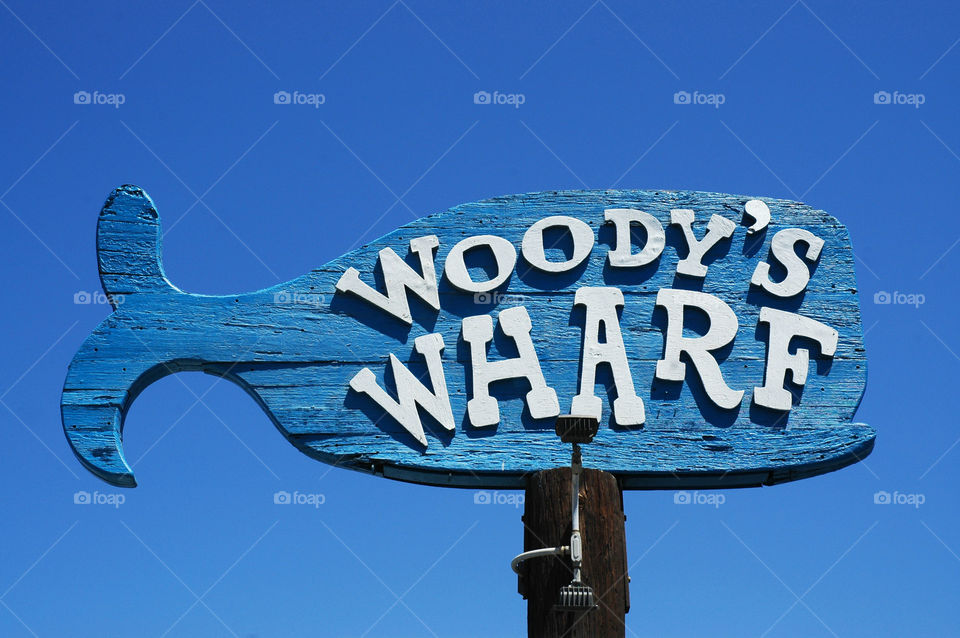 Woodys Wharf in Santa Barbara California