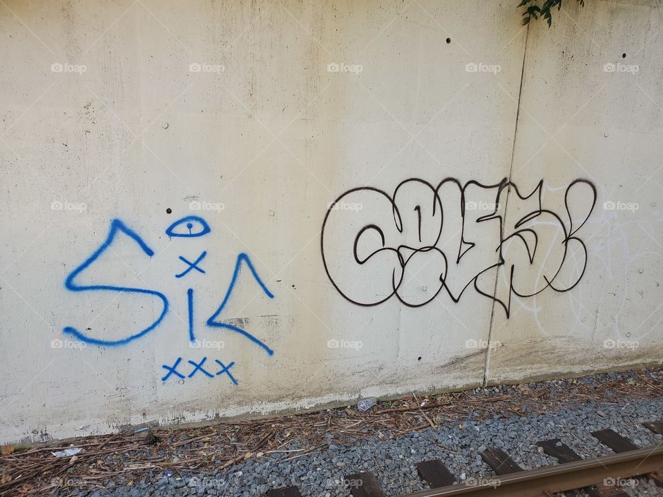 Train Station Graffi in Cleveland