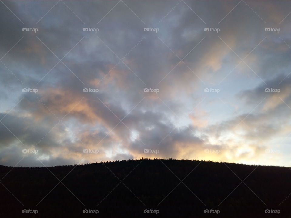 Sonne in Schwarzwald