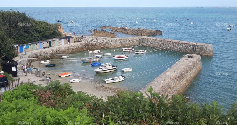 Port Racine smallest French harbour