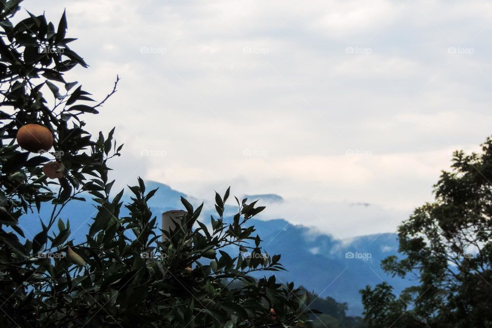 As montanhas ao meu redor