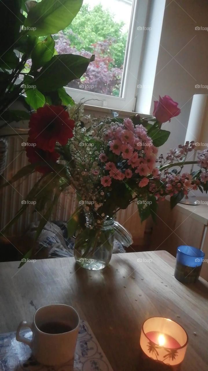 Romantisch Blumen Liebe 