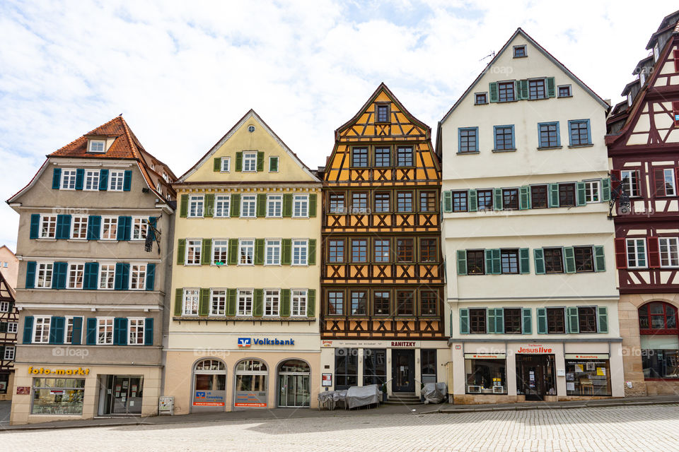 half-timbered houses in Germany