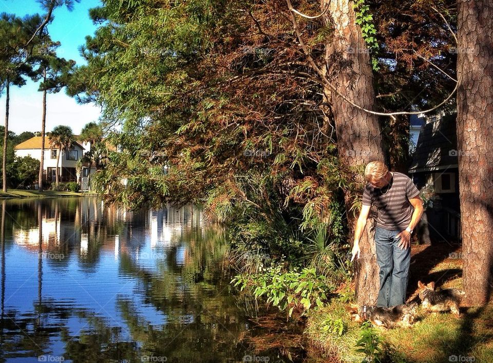 A Nice Rest Stop...Look, there's a fish!
